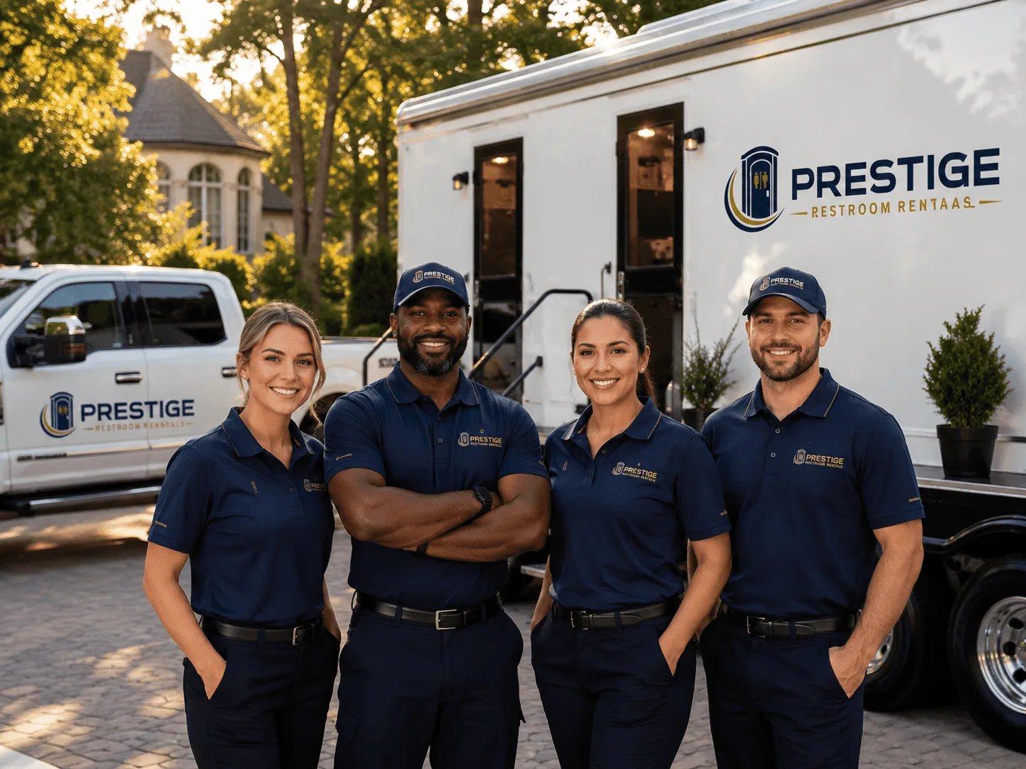 Trusted Luxury Portable Restrooms company in Merrill, MI